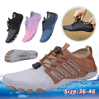 Hombres Descalzos Zapatos Acuáticos Mujeres Playa Zapatos Acuáticos Sandalias De Natación De Secado Rápido Drenaje Upstream Zapatillas De Deporte Para Fitness Yoga Buceo Senderismo Surf Camping