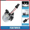 2 Pcs White 3528SMD LED License Plate Light 35910-75F21 for Suzuki Grand Vitara