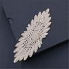 Gold and Silver Thread Lace Applique Pad - Accessory Components In Stock