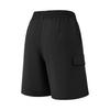Adidas Solid Color Elastic Waist Sports Shorts Women Shorts Black JI6009