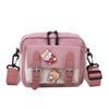 Nylon Fashion Female Crossbody Bag With Zipper Pockets For Daily Casual Use