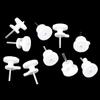 daily10Pcs Small Wall Mounted Hooks Non-Trace Nail for Concrete Cinder Block Hardwood Mini Traceless Nail Hook Wall Nail