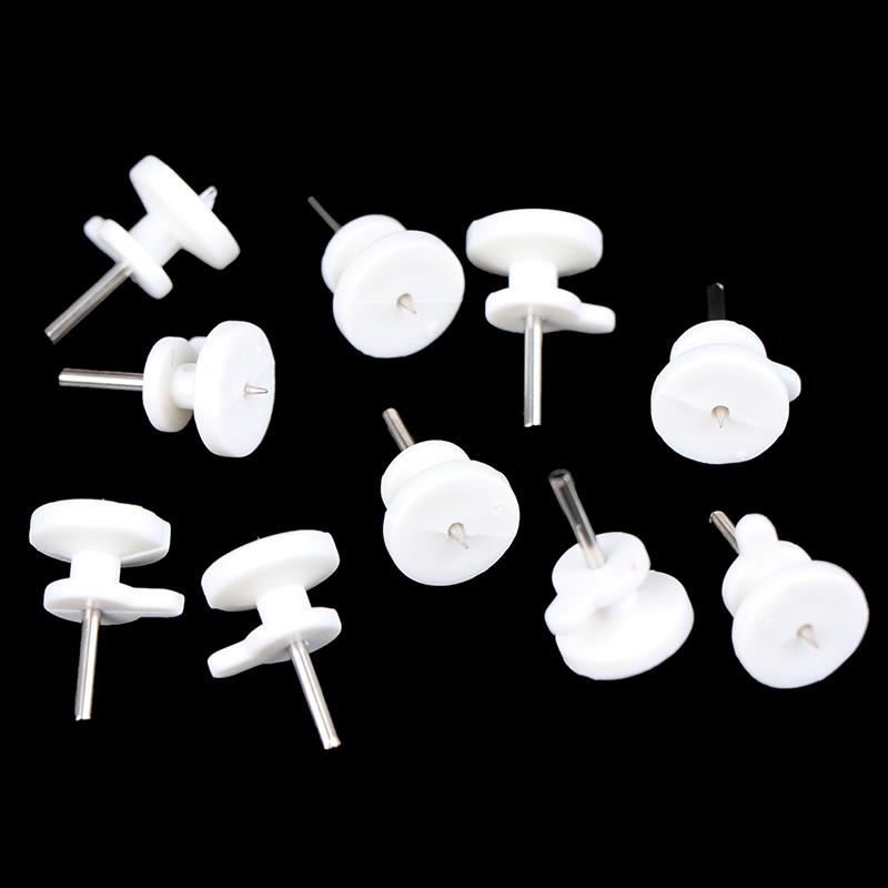 daily10Pcs Small Wall Mounted Hooks Non-Trace Nail for Concrete Cinder Block Hardwood Mini Traceless Nail Hook Wall Nail