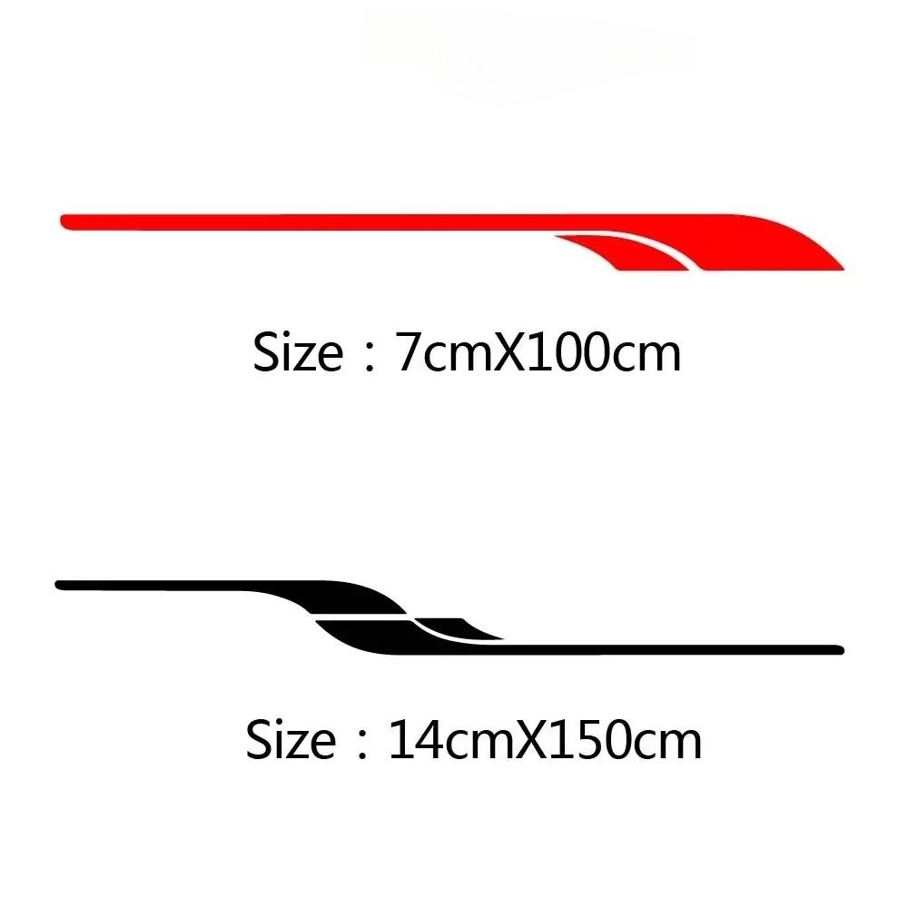 Car Long Side Stickers Graphics Camper Van Auto Racing Decals For Fiat Ducato Vinyl Film Accessories DIY Decoration