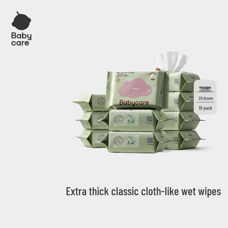 Babycare Newborn Hand & Mouth Wipes