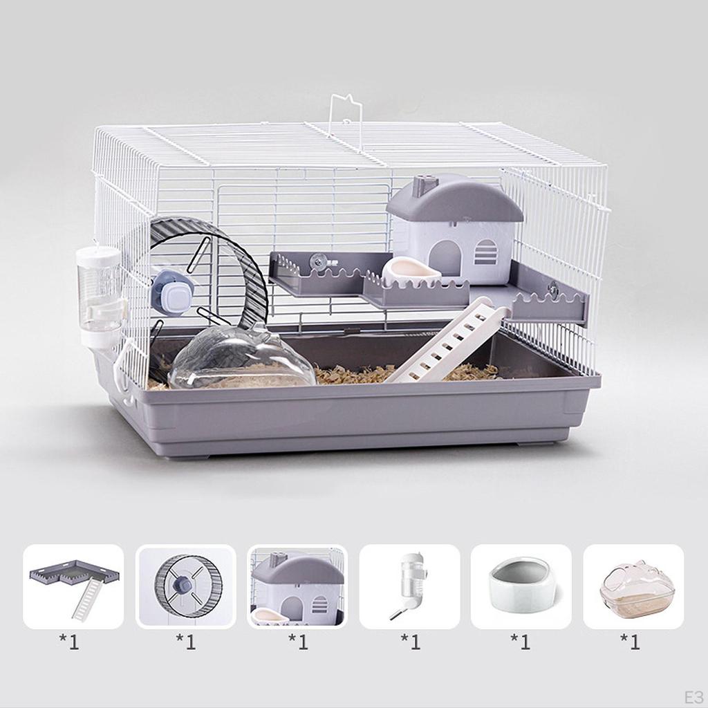 Habitat Hamster Cage Breathable, Portable House Μικρό ζώο για ινδικά χοιρίδια αρουραίους Sugar Glider