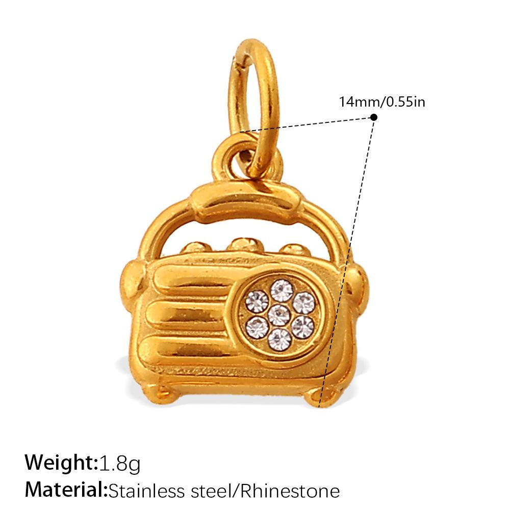 Hip Hop Toy Pistol Accessories Handsome Trend Punk Pendant