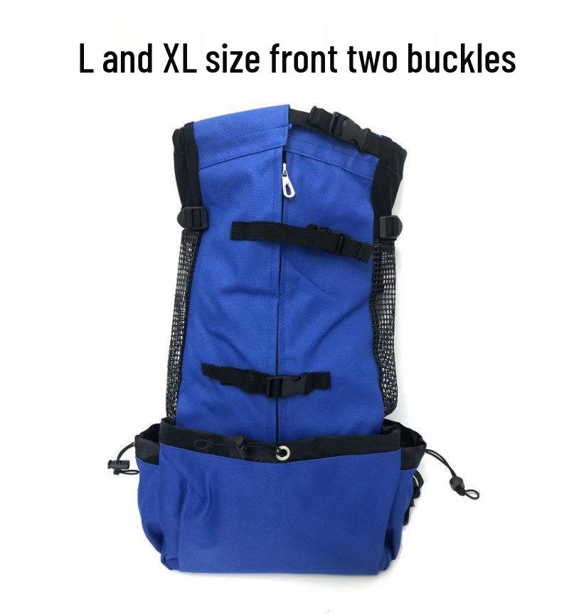 Portable Ventilated Pet Backpack: Head-Out Design for Outdoor Outings, Breathable & Washable