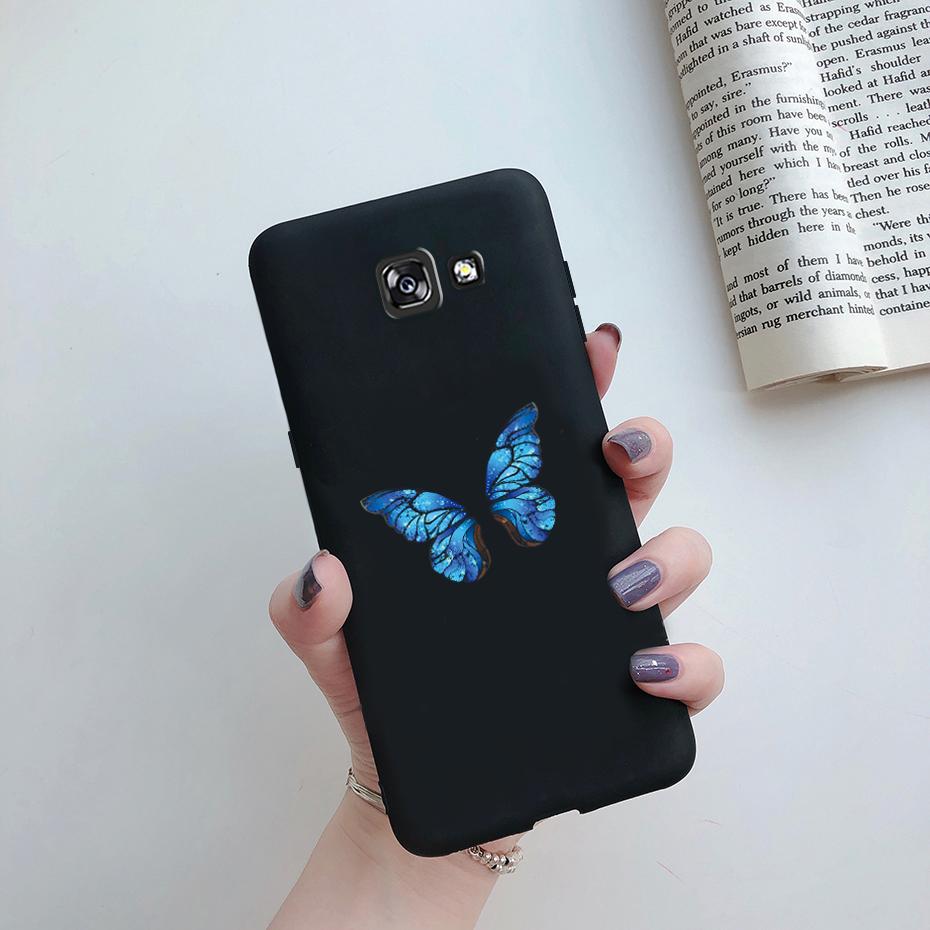 Hülle Für Samsung Galaxy A7 2017 Hülle Niedlich Bemalte Silikon Weiche TPU Handy Rückseite Abdeckung Stoßstange Für Samsung A7 2017 A720 A720f Hüllen