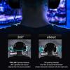 RGB Light Gaming Headset Surround Stereo Sound Earphone Soft Earmuffs Powerful Ergonomic Design Comfortable to Wear