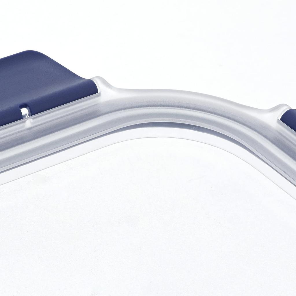 Bestco Glass Storage Lock Lock Heat-Resistant Oven-Safe Container, Square, 1.4L, LBG234, Top-Class &