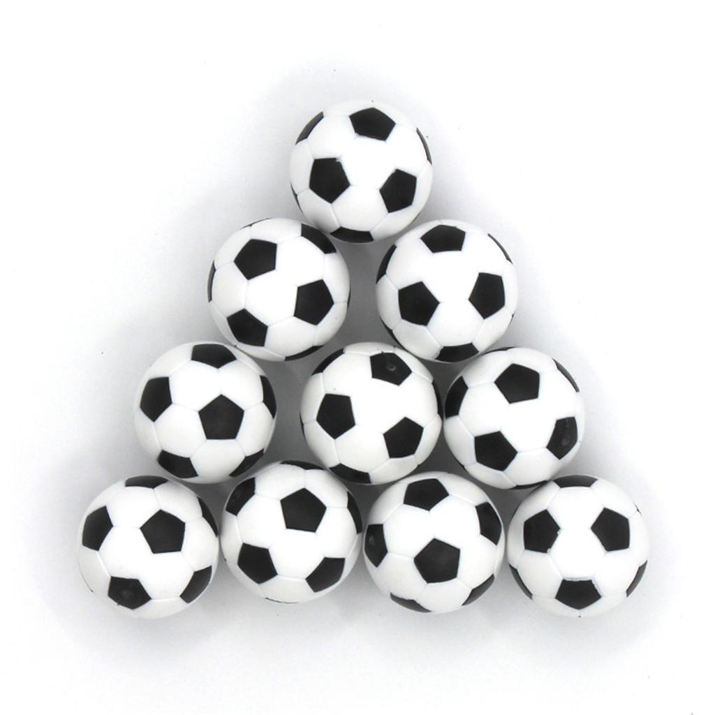 8Pcs Table Soccer Foosballs Replacements Foosballs Table Balls Enduring Tabletop Game Small Football Table Soccer Balls