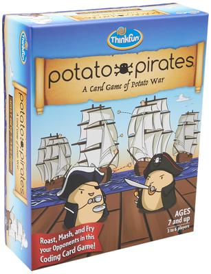 ThinkFun "Potato Pirates" Battle Game of Potato Pirates 1930 Japanese Instruction Manual Included Ages 7+ ThinkFun