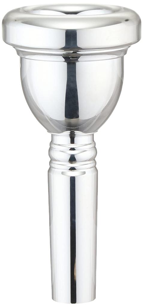 Bach 5GO Trombone Mouthpiece (Designed by Hiroyuki Odagiri) with Silver-Plated Finish (for Large Bore)