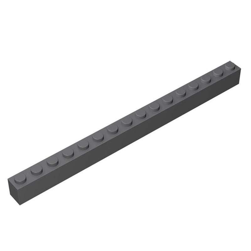 10pcs 2465 Brick 1 X 16 Bricks Collections Bulk Modular GBC Toys For Technical MOC DIY Buildings Blocks Compatible