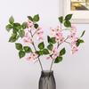Simulation Triangle Plum Wedding Scene Arrangement Arch Flower Wall Flower Arrangement Decoration Fake Flower Artificial Flower Simulation Flower