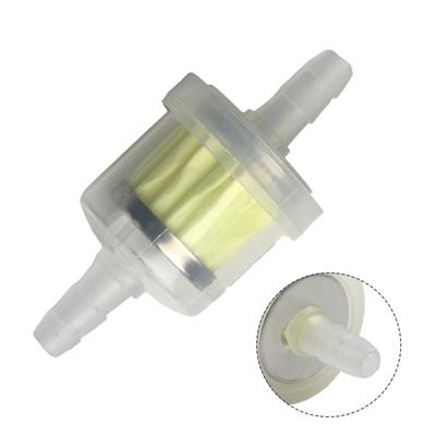 1Pcs Fuel Filter ABS Engine Fuel Filters Gas Petrol Green Paper Core