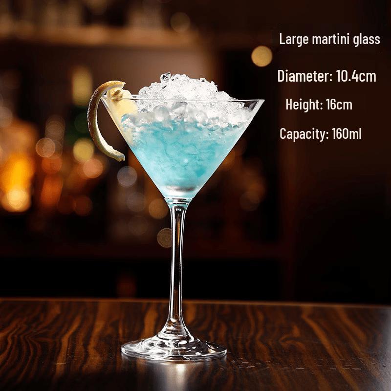 Creative Glass Cocktail & Martini Goblet Set