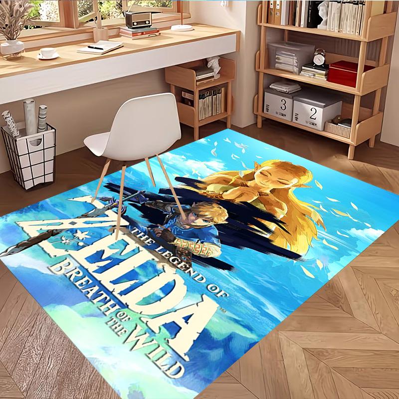 Video Games Print Rug, Washable Floor Carpet, For Entryway Dorm Laundry Room Office Study, Home Decor Birthday Christmas Gift