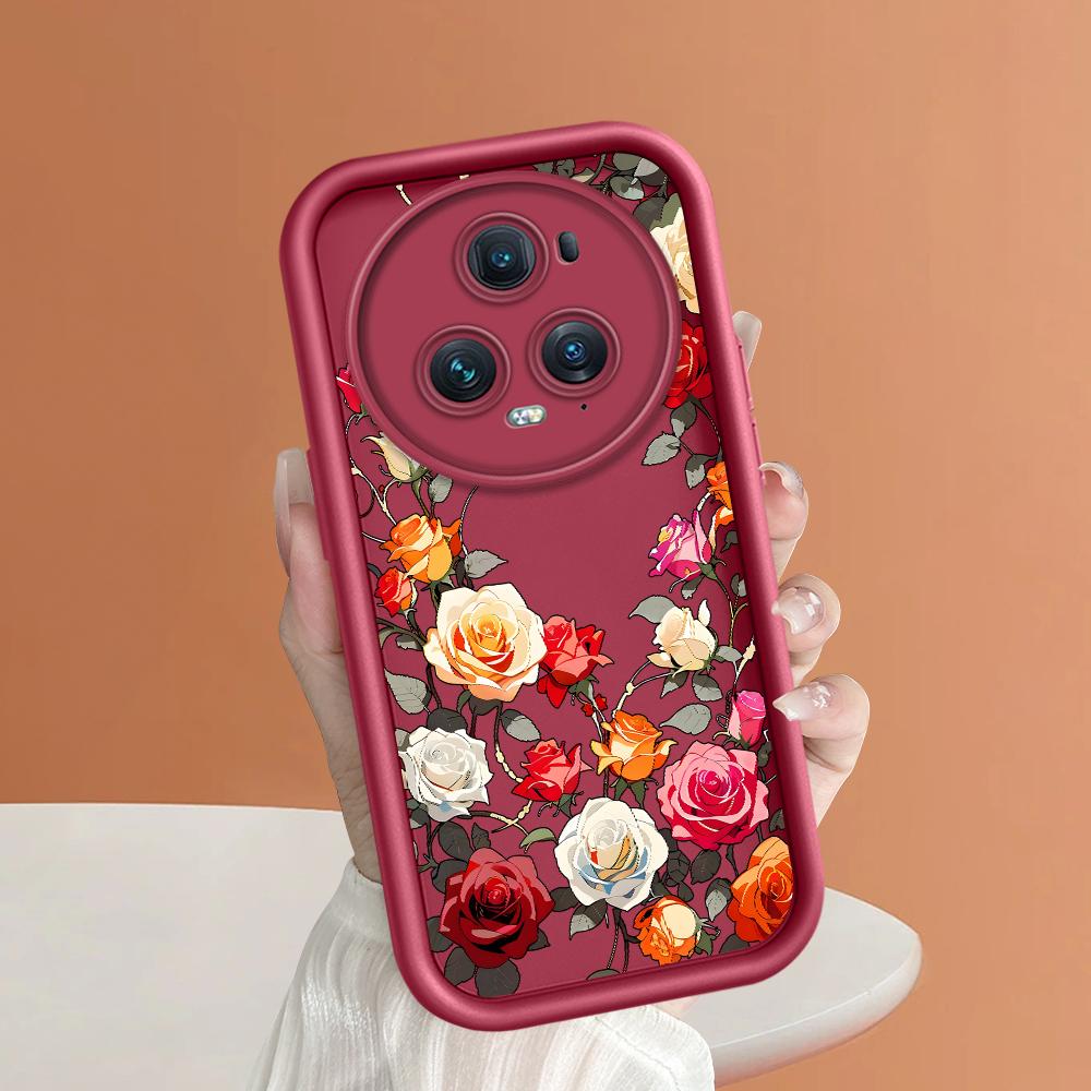 Model de imprimare cu scară pătrată din silicon moale Carcasă pentru telefon Capacă completă Cameră cu protecție antișoc Carcasă din cauciuc pentru Huawei Honor