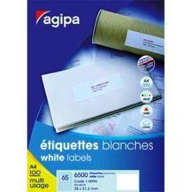Etiquettes blanches multi-usages