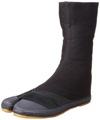 Sapatos de trabalho Jikatabi para homens e práticos e leves 10 peças preto cm 2E [Moonstar] mulheres, A, 26,0