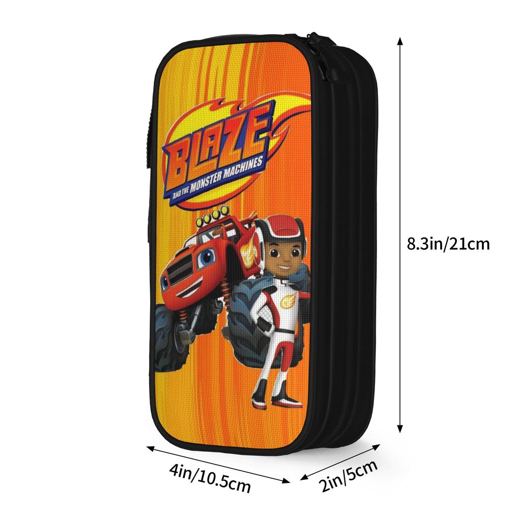 Blaze Plus the Monster Machines Classical Rucksack Lightweight Learner Hiking Trip  Everyday Backpack for Men Women Laptop Sling Tote