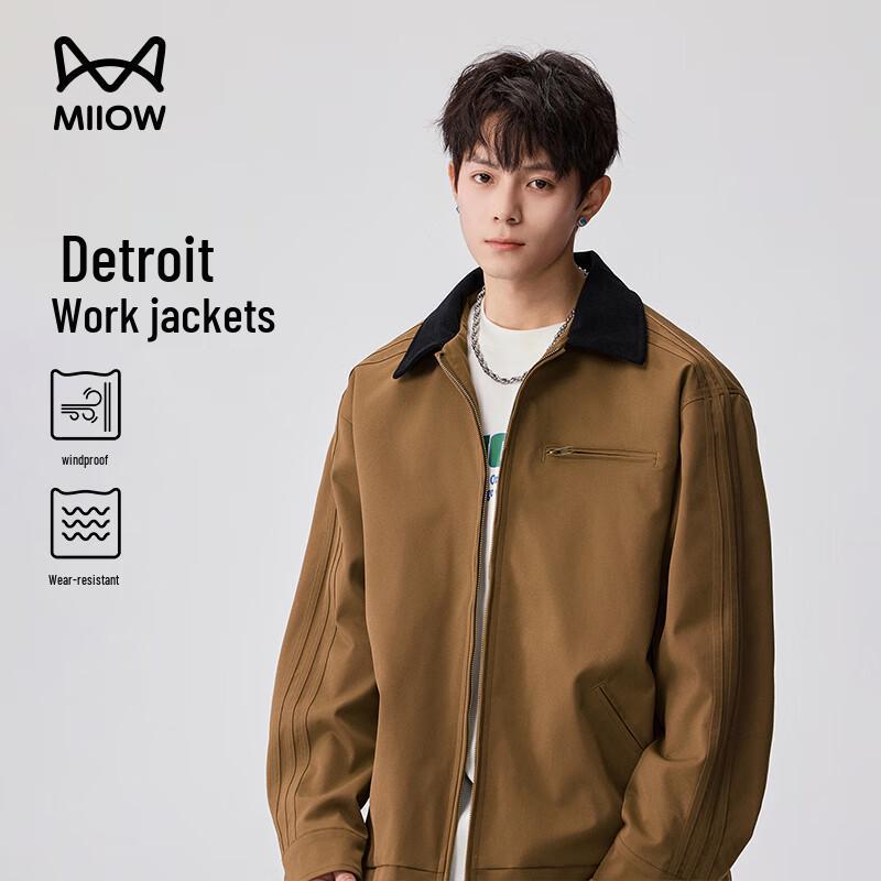 

Men s American Retro Detroit Workwear Jacket M