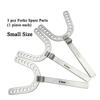 Dental Oral Centric Tray Set Impression Trays ProGauge for Bite Recording 2mm/3mm/5mmDenture Repair Occlusal Record Articulator