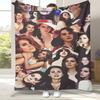 Coperta in Flanella Cantante Lana Del Rey Lizzy Grant, Coperta Morbida Calda in Peluche per Casa Camera da Letto Letto Divano Ufficio Campeggio regalo