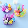 Popsicle Molds Silicone Ice Pop Molds Maker with Lids Sticks and Drip Catcher Frozen DIY Popsicle Trays Reusable Easy Release Ice Pop Maker No Drip