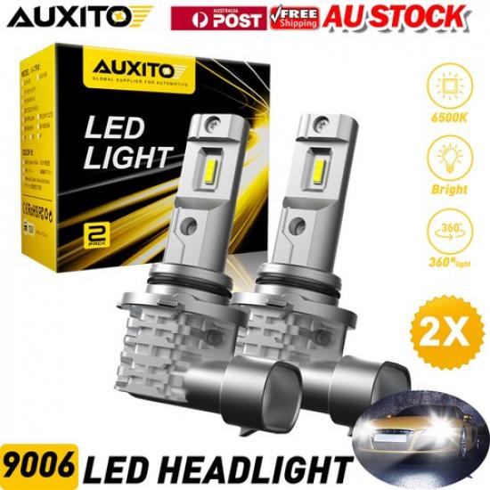 AUXITO LED Light Fog 9006/HB4 Bright 6500K Bulbs Headlight White High Low Beam