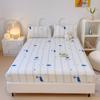 100% Cotton Fitted Sheet Soft Bed Cover Skin-friendly Bedsheets Home Mattress Cover Elastic Bed Linen lençol (No Pillowcase)