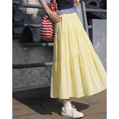 Women's Summer Tiered A-Line Skirt