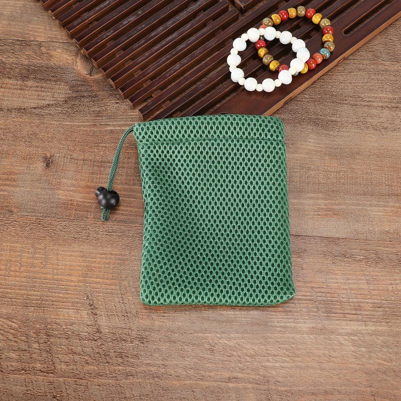Sandwich Mesh Bag, Nylon Drawstring, Mesh Eye Bag, Dustproof, Storage, Breathable, Drawstring Bag, Thick Mesh Bag