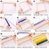 Wooden Knitting Machine Homemade Hand-Woven DIY Woven Set DIY Weaving Toy  Household Toys