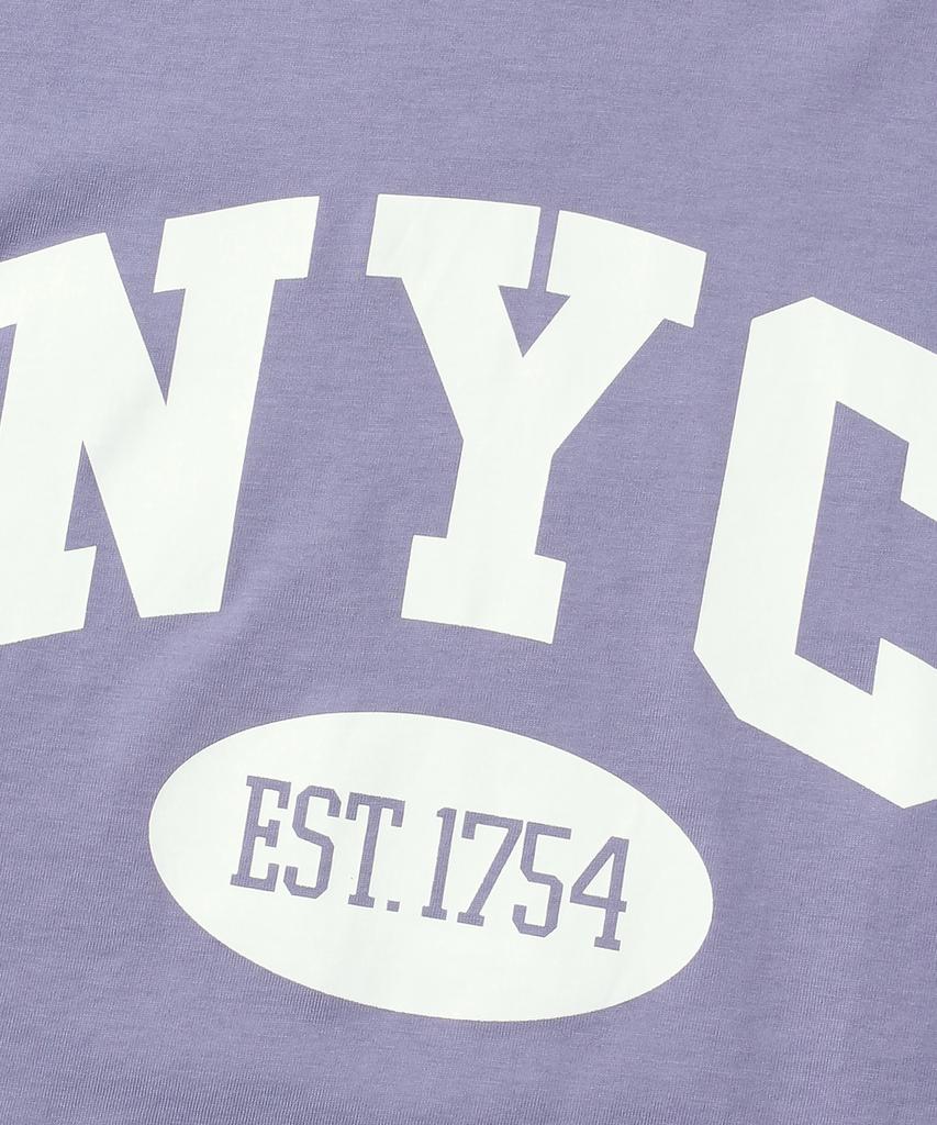 COLUMBIA UNIVERSITY Nyc Arch Logo S/S T-Shirts Light Violet