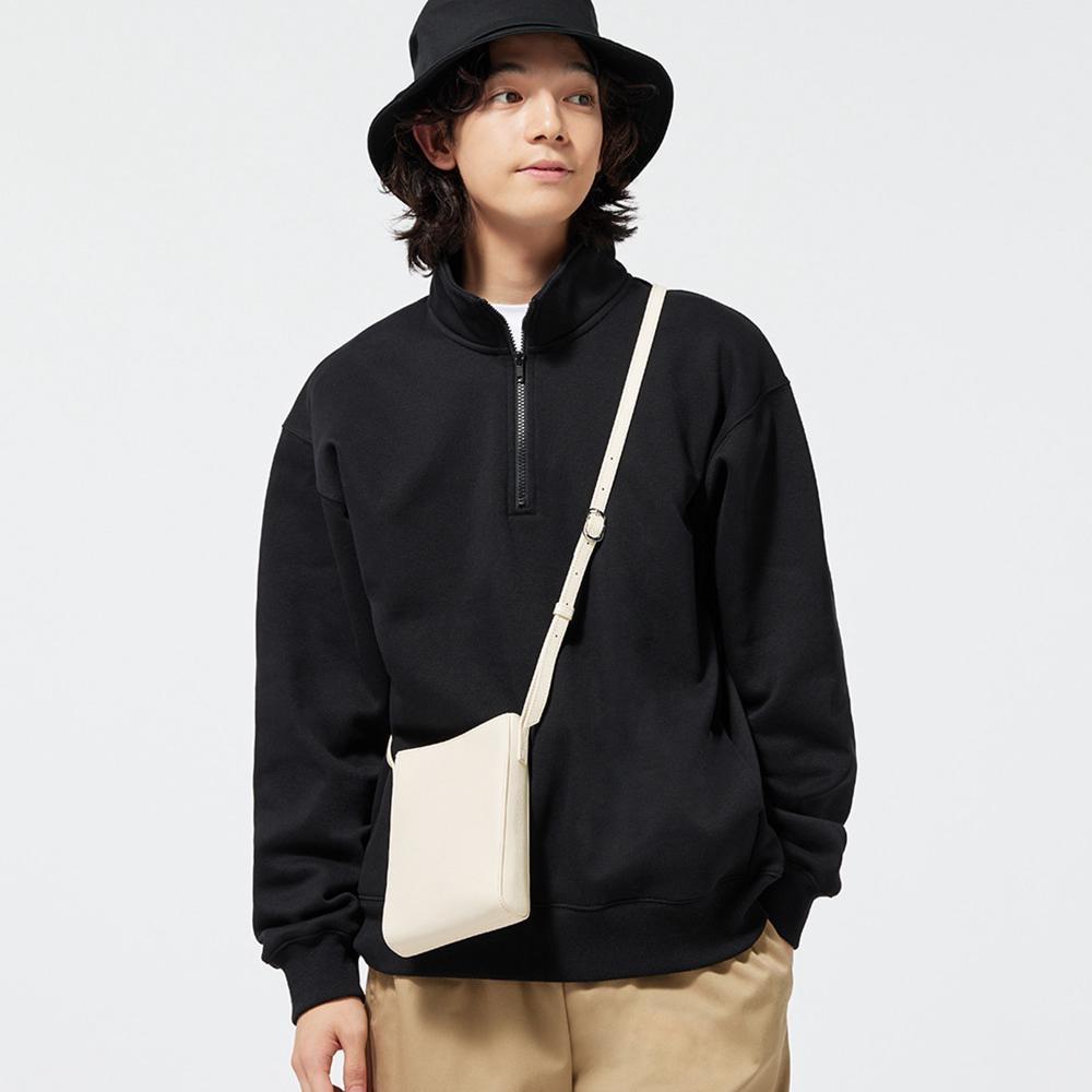 

МИНИ-СУМКА НА ПЛЕЧО GU ИЗ НАСТОЯЩЕЙ КОЖИ +E