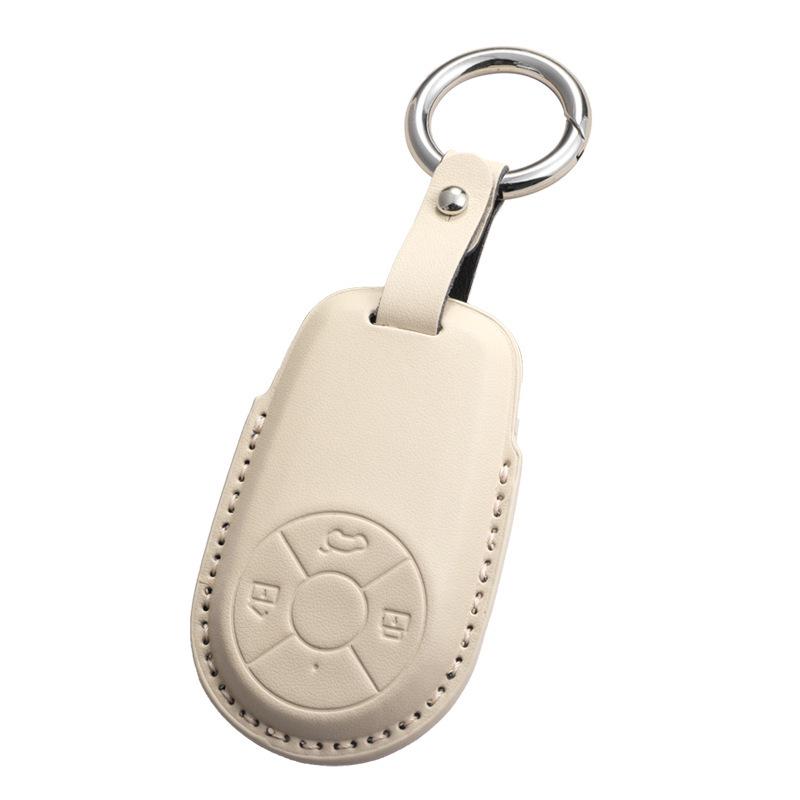 ORA Good Cat Key Case for 2023 Models - Black Cat, Lightning Cat, White Cat, GT, Ballet Cat - Women's Bag Texture, Rice Color