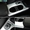 ABS Fit For Benz GLA CLA 2013- Silver Central Console Water Cup Cover Trim