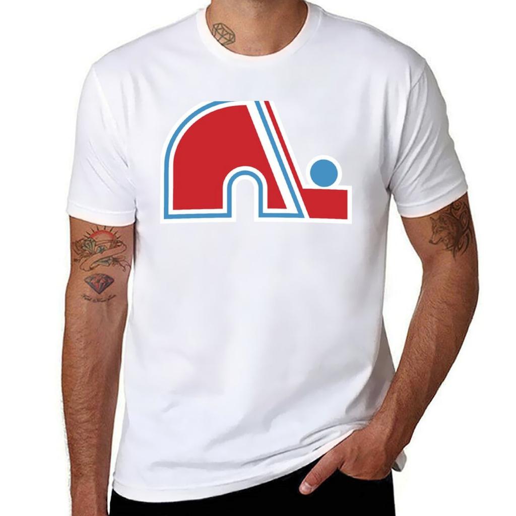 Quebec Nordiques Vintage Logo TShirt Big and Tall Casual TShirt