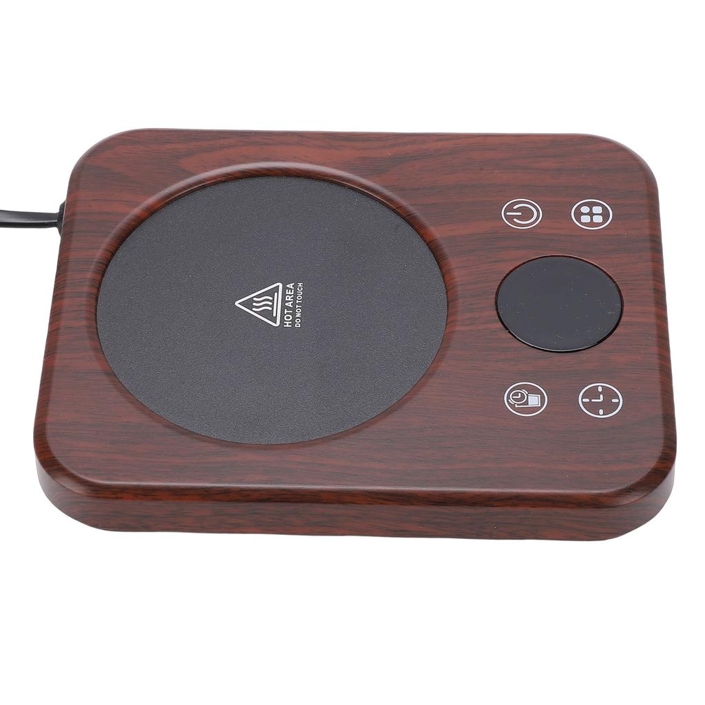 Mug Warmer Thermostatic 36W Fast Heating 9 Temp Settings Auto Shutoff Electric Smart Beverage Warmer for Coffee Milk