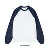 Sweat à capuche raglan pour femme style européen avec imprimé floral - Automne/Hiver
