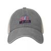 Medellin Kolumbien Skyline Logo Baseballkappe Kolumbianisch Y2k Lustige Trucker-Mütze Sommer Damen Unisex K-Pop Rock Baseballkappen
