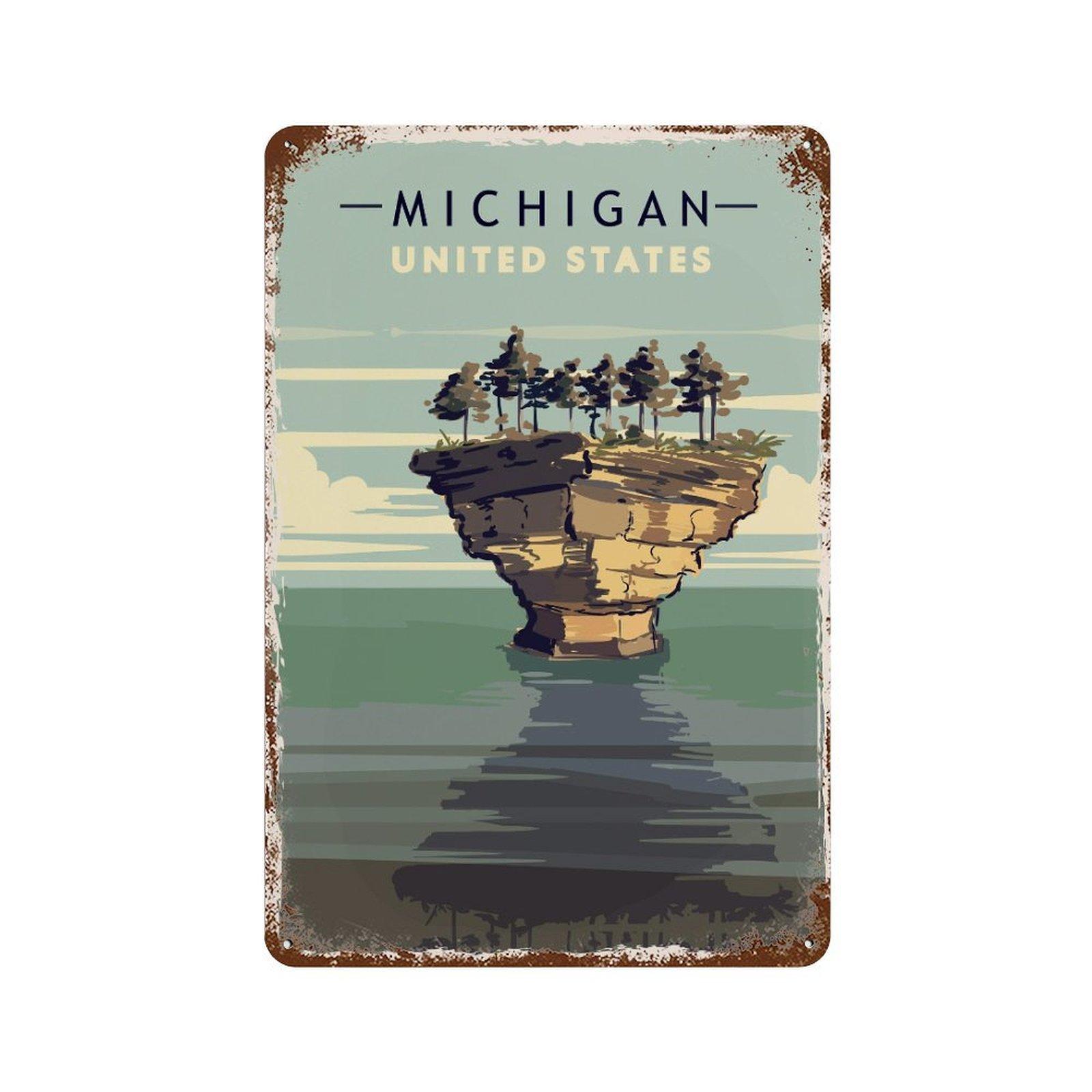 

1 шт. Вертикальная винтажная железная настенная табличка 20×30 см, Металлическое произведение искусства с рустикальной патиной для бара, гаража, магазина или домашнего декора, Ретро подвесной настенный дисплей 20*30CM