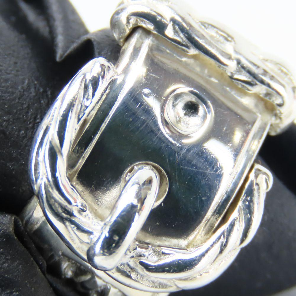 Used HERMES Ring Diane EU#49 51 Silver925 12.1g Silver Accessories