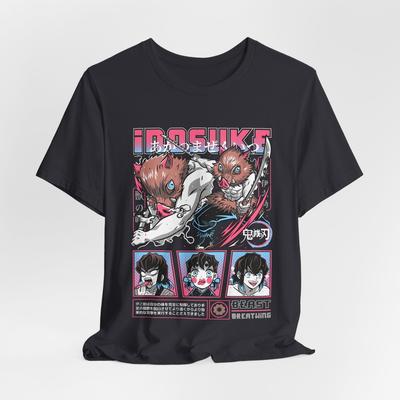 Inosuke Graphic Tee - Unisex Jersey Short Sleeve Shirt, Demon Slayer Anime