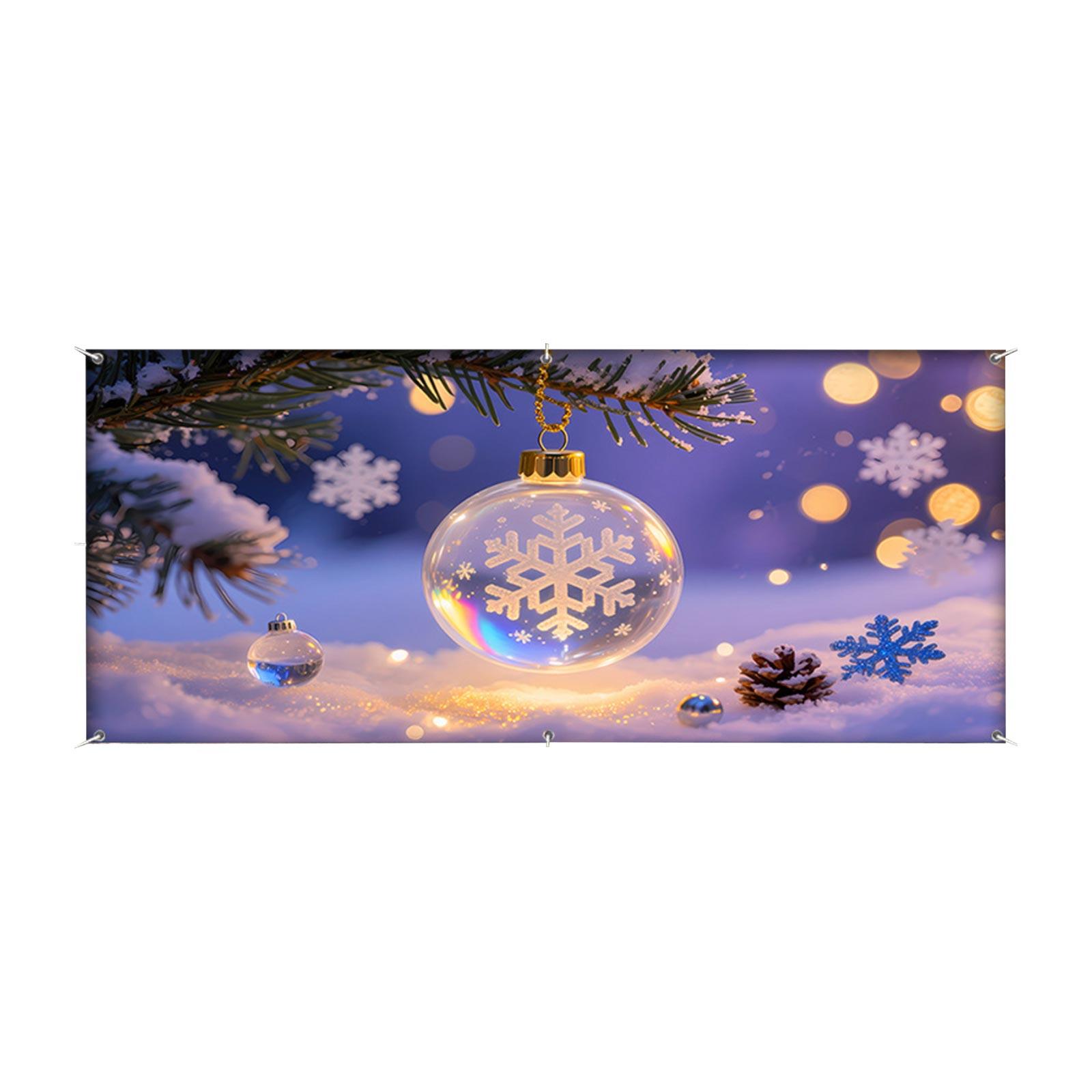 

Рождественские декорации и праздничные баннеры с персонажами – Праздничные принадлежности для уличных гаражей One Size