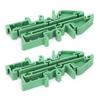 2 Set Circuit Board Bracket C45 DIN Rail Mounting Adapter Install Screw Accessories KPRH‑180