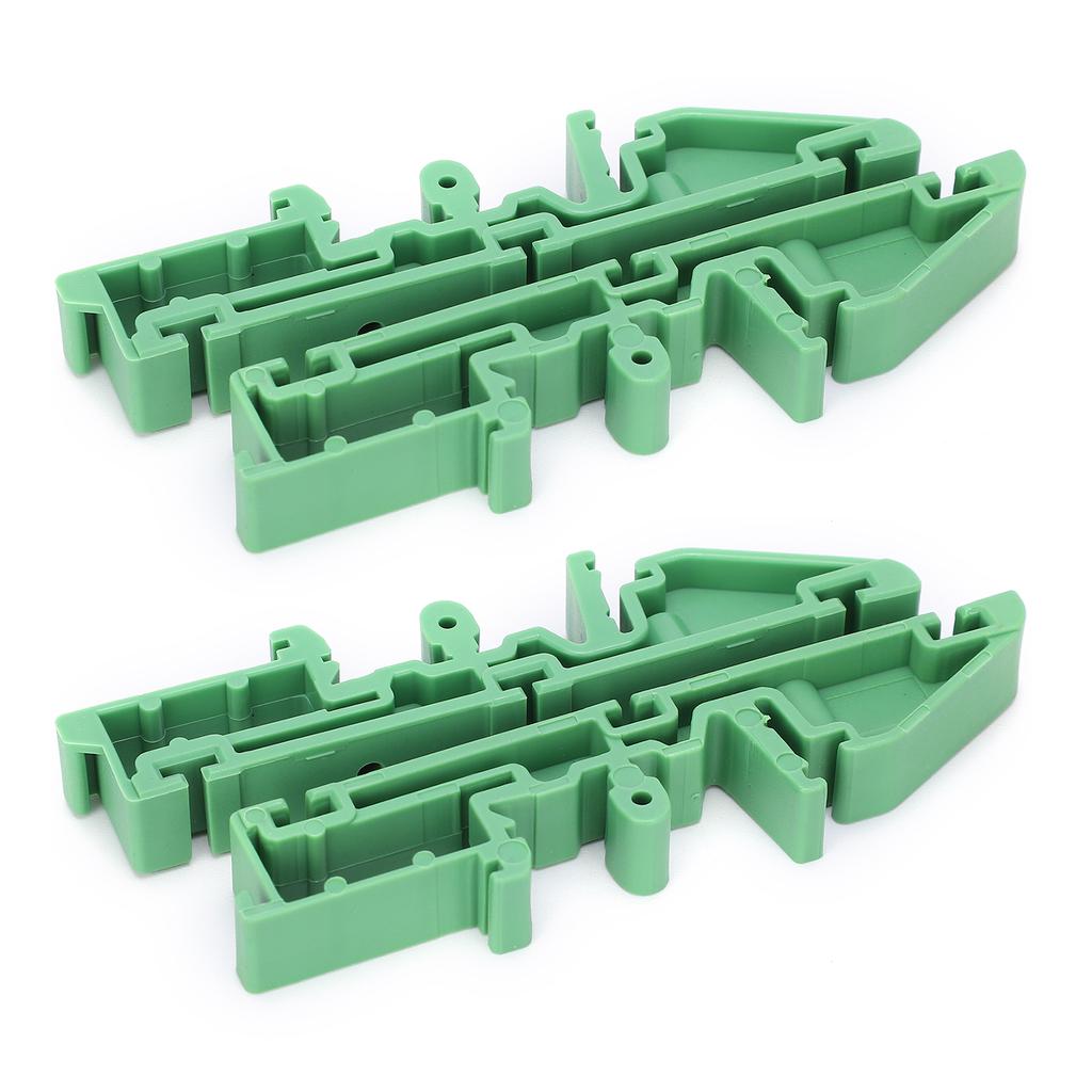 2 Set Circuit Board Bracket C45 DIN Rail Mounting Adapter Install Screw Accessories KPRH‑180